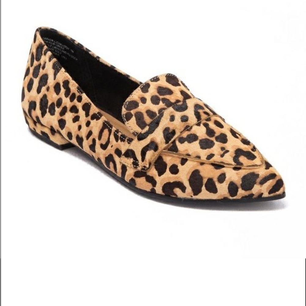 Steve Madden leopard flats